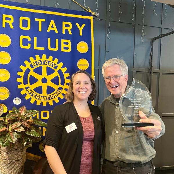 Main article image for story titled 'Megan Wolfe: 2025 Rick Steves Service Above Self Award Recipient'
