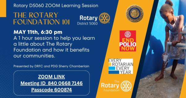 Main article image for story titled 'ROTARY FOUNDATION 101'