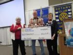 Main article image for story titled 'Rotary Supports Soroptimists'