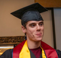 Main article image for story titled 'Scholarship Students and Domingo's graduation'