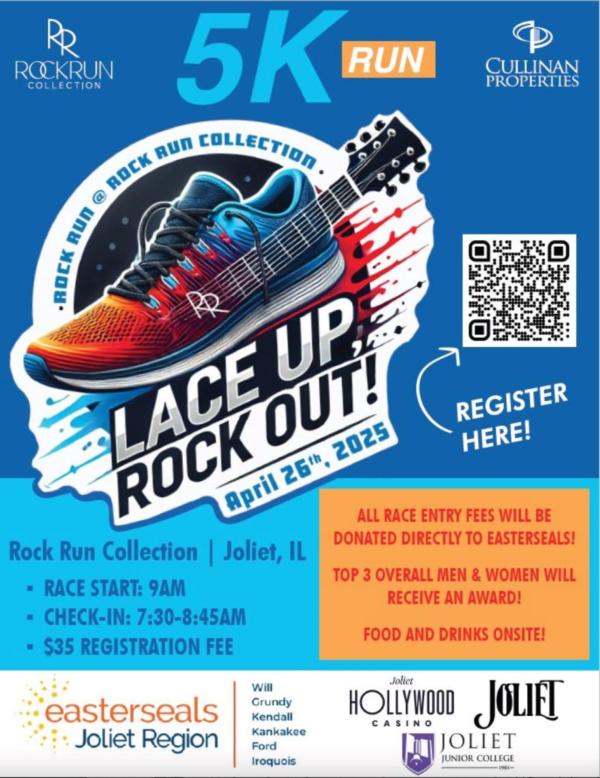 Main article image for story titled 'Lace Up, Rock Out! April 26th'