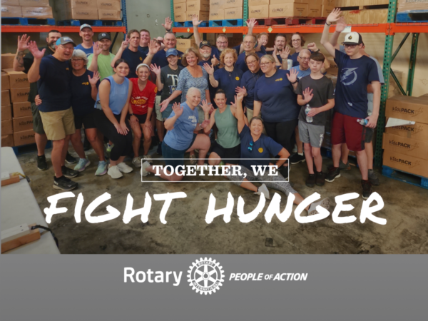 Main article image for story titled 'Lakeland Rotary Club kidsPACK Service Project'