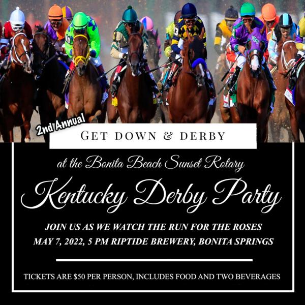 Main article image for story titled 'Bonita Beach Sunset Rotary holds the 2nd annual Get Down and Derby Fundraiser'