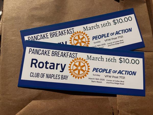 Main article image for story titled 'Naples Bay Pancake Breakfast Fundraiser 3/16'