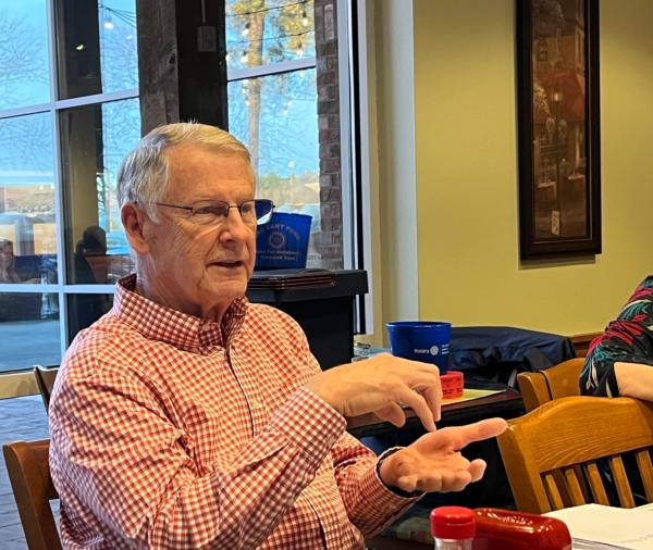 Main article image for story titled 'Bryant shares his story of ‘Polio, Me, and Rotary’'