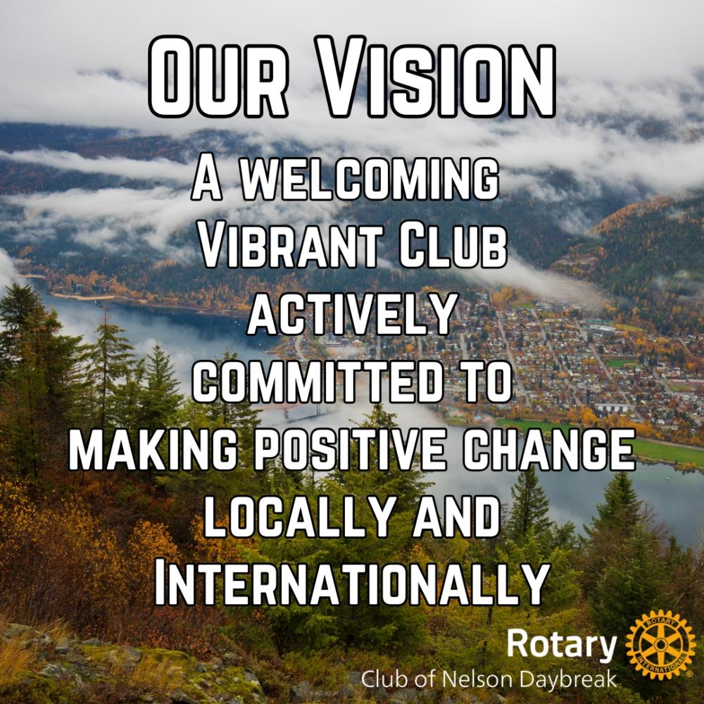 Nelson Daybreak - Vision Statement