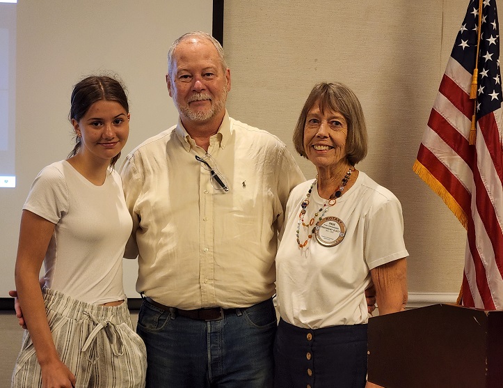 Sara Oliver, a 17-year-old Rotary Interact student at Broadneck High School.